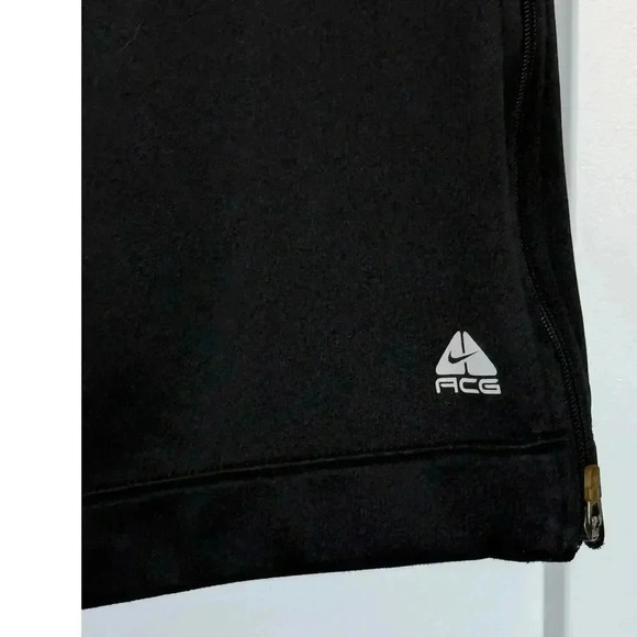 NIKE ACG Womens Black Track Pants Ankle Zips Size M - Picture 4 of 10